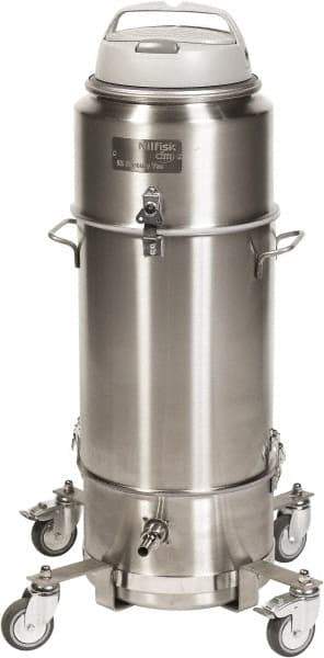 Nilfisk - 3.25 Gal, Stainless Steel Tank, Wet, Mercury Vacuum Cleaner - 10 Amps - Best Tool & Supply