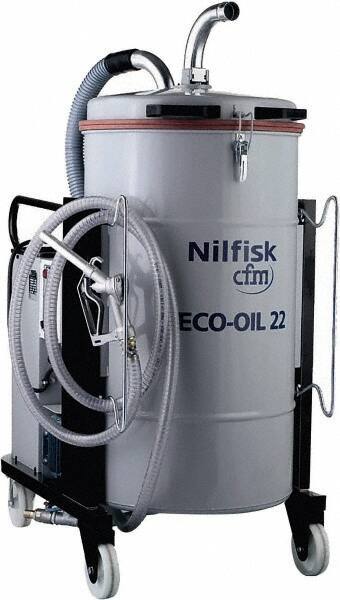 Nilfisk - 48 Gal, Painted Steel Tank, Wet, Machine Shop Vacuum Cleaner - 11.4 Amps - Best Tool & Supply