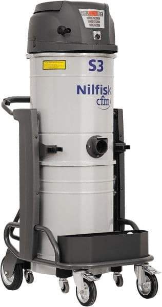 Nilfisk - 26 Gal, Painted Steel Tank, Dry, General Purpose Vacuum Cleaner - 15.8 Amps - Best Tool & Supply