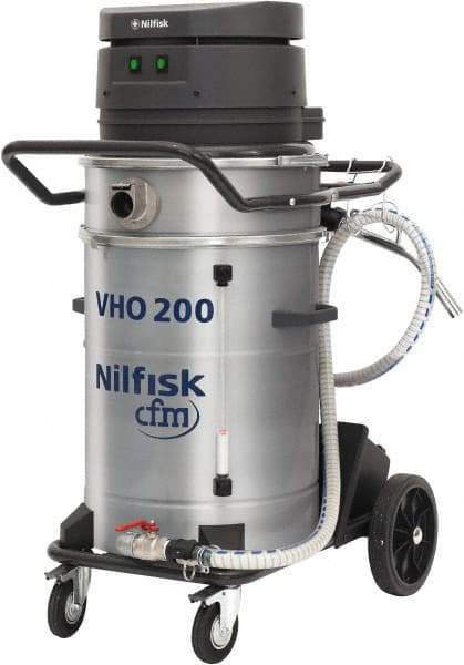 Nilfisk - 14 Gal, Painted Steel Tank, Dry, Machine Shop Vacuum Cleaner - 13.3 Amps - Best Tool & Supply