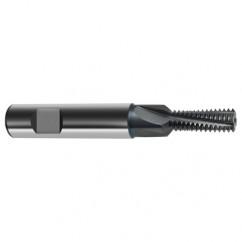 M16 x 1.5 4FL Carbide Thread Mill Tap-Coolant Thru-TiCN - Best Tool & Supply