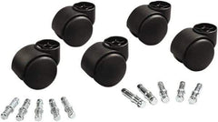 Master Caster - Matte Black Caster Set - For Office & Home Furniture - Best Tool & Supply