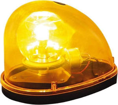 Buyers Products - 90 FPM, Magnetic Mount Emergency Revolving Warning Light Assembly - Powered by 12 Volts, Amber - Best Tool & Supply