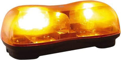 Buyers Products - 320 FPM, Magnetic Mount Emergency Halogen Lightbar Assembly - Powered by 12 to 24 Volts, Amber - Best Tool & Supply