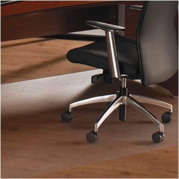 Floortex - 60" Long x 60" Wide, Chair Mat - Square, Straight Edge Style - Best Tool & Supply