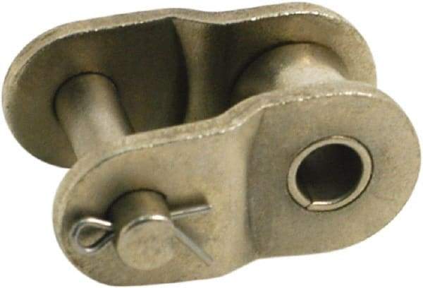 Tritan - 1" Pitch, ANSI 80, Roller Chain Offset Link - For Use with Single Strand Chain - Best Tool & Supply