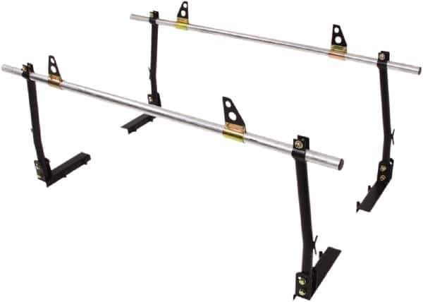 Erickson Manufacturing - Steel Truck Rack - 14" Wide x 78" Long, Silver, For Use with Any Truck - Best Tool & Supply