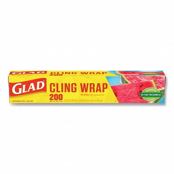 Glad - Foil & Plastic Wrap Breakroom Accessory Type: Plastic Wrap For Use With: Food Protection - Best Tool & Supply