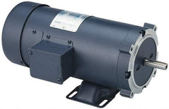 Leeson - 1 Max hp, 3,450 Max RPM, Electric AC DC Motor - 115, 208, 230 V Input, Single Phase, 56 Frame - Best Tool & Supply