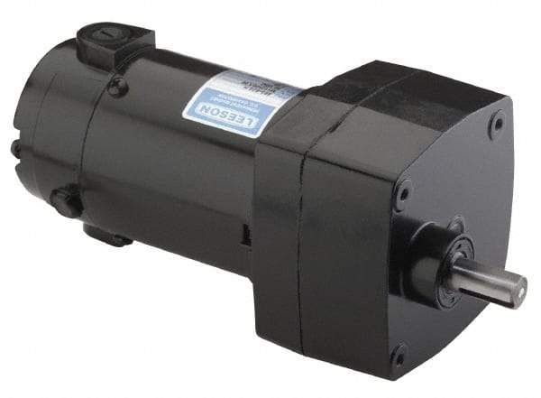 Leeson - 1/15 Max hp, 28 Max RPM, Electric AC DC Motor - 115 V Input, Single Phase, 31 Frame - Best Tool & Supply