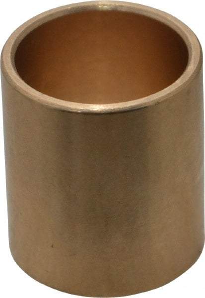 Made in USA - 3/4" Inside x 7/8" Outside Diam, Cast Bronze Sleeve Bearing - 1" OAL - Best Tool & Supply