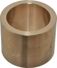 Made in USA - 1-3/4" Inside x 2-1/4" Outside Diam, Cast Bronze Sleeve Bearing - 1-3/4" OAL - Best Tool & Supply