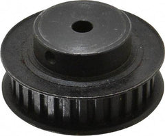 Power Drive - 28 Tooth, 1/4" Inside x 1.763" Outside Diam, Timing Belt Pulley - 1/4, 3/8" Belt Width, 1.783" Pitch Diam, Steel & Cast Iron - Best Tool & Supply