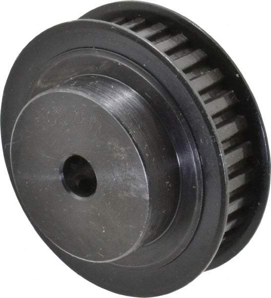 Power Drive - 30 Tooth, 5/16" Inside x 1.89" Outside Diam, Timing Belt Pulley - 1/4, 3/8" Belt Width, 1.91" Pitch Diam, Steel & Cast Iron - Best Tool & Supply