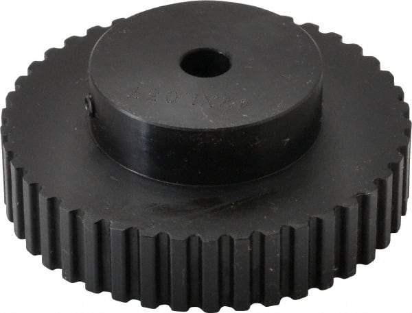 Power Drive - 42 Tooth, 5/16" Inside x 2.654" Outside Diam, Timing Belt Pulley - 1/4, 3/8" Belt Width, 2.674" Pitch Diam, Steel & Cast Iron - Best Tool & Supply