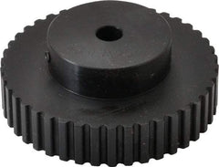 Power Drive - 42 Tooth, 5/16" Inside x 2.654" Outside Diam, Timing Belt Pulley - 1/4, 3/8" Belt Width, 2.674" Pitch Diam, Steel & Cast Iron - Best Tool & Supply