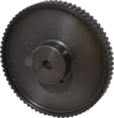 Power Drive - 72 Tooth, 3/8" Inside x 4.564" Outside Diam, Timing Belt Pulley - 1/4, 3/8" Belt Width, 4.584" Pitch Diam, Steel & Cast Iron - Best Tool & Supply