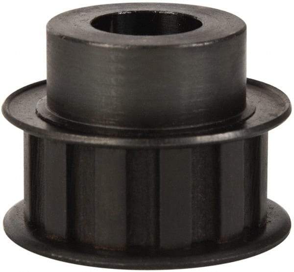 Power Drive - 12 Tooth, 1/2" Inside x 1.402" Outside Diam, Timing Belt Pulley - 1/2" Belt Width, 1.432" Pitch Diam, Steel & Cast Iron - Best Tool & Supply