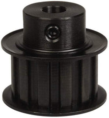 Power Drive - 12 Tooth, 3/8" Inside x 1.402" Outside Diam, Timing Belt Pulley - 3/4" Belt Width, 1.432" Pitch Diam, Steel & Cast Iron - Best Tool & Supply