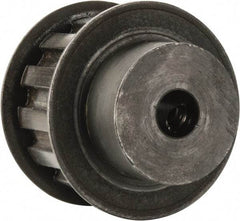 Power Drive - 13 Tooth, 3/8" Inside x 1.522" Outside Diam, Timing Belt Pulley - 3/4" Belt Width, 1.552" Pitch Diam, Steel & Cast Iron - Best Tool & Supply