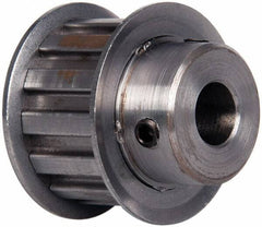 Power Drive - 13 Tooth, 1/2" Inside x 1.522" Outside Diam, Timing Belt Pulley - 3/4" Belt Width, 1.552" Pitch Diam, Steel & Cast Iron - Best Tool & Supply