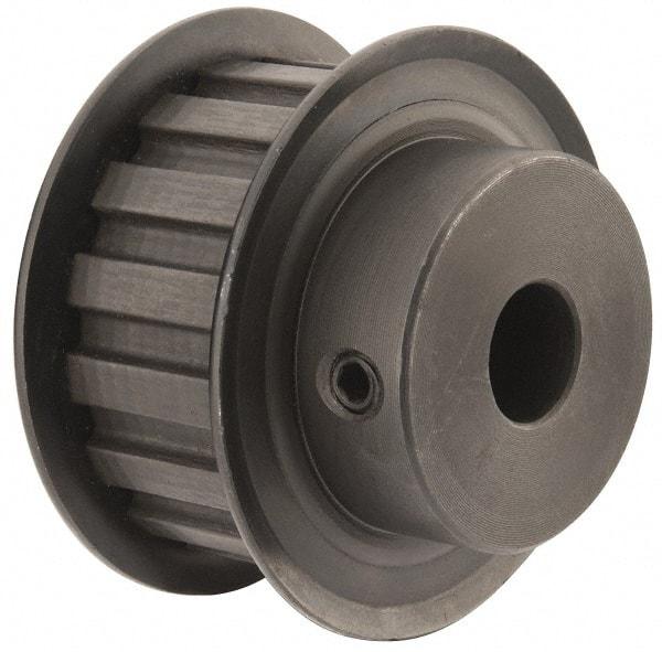 Power Drive - 16 Tooth, 1/2" Inside x 1.88" Outside Diam, Timing Belt Pulley - 3/4" Belt Width, 1.91" Pitch Diam, Steel & Cast Iron - Best Tool & Supply