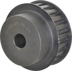 Power Drive - 21 Tooth, 3/4" Inside x 3.288" Outside Diam, Timing Belt Pulley - 3/4, 1" Belt Width, 3.342" Pitch Diam, Steel & Cast Iron - Best Tool & Supply