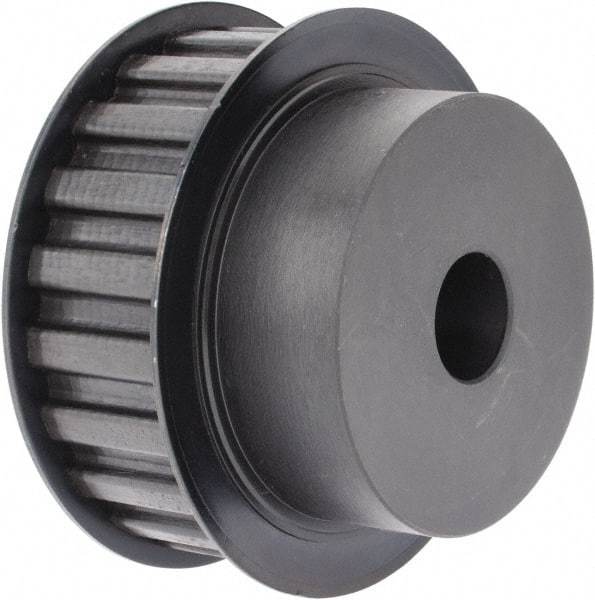 Power Drive - 22 Tooth, 3/4" Inside x 3.447" Outside Diam, Timing Belt Pulley - 3/4, 1" Belt Width, 3.501" Pitch Diam, Steel & Cast Iron - Best Tool & Supply