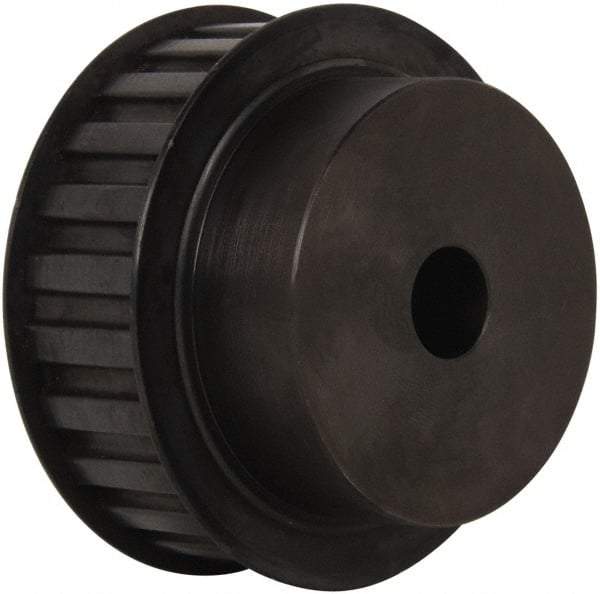 Power Drive - 24 Tooth, 3/4" Inside x 3.766" Outside Diam, Timing Belt Pulley - 3/4, 1" Belt Width, 3.82" Pitch Diam, Steel & Cast Iron - Best Tool & Supply