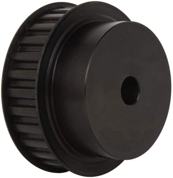 Power Drive - 28 Tooth, 3/4" Inside x 4.402" Outside Diam, Timing Belt Pulley - 3/4, 1" Belt Width, 4.456" Pitch Diam, Steel & Cast Iron - Best Tool & Supply