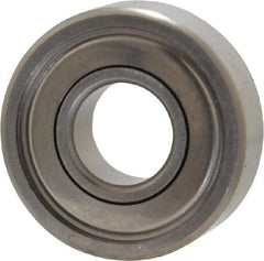 Value Collection - 1/4" Bore Diam, 5/8" OD, Double Shield Miniature Radial Ball Bearing - 0.196" Wide, 1 Row, Round Bore, 128 Lb Static Capacity, 335 Lb Dynamic Capacity - Best Tool & Supply