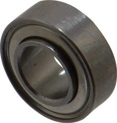 Value Collection - 3/16" Bore Diam, 3/8" OD, Double Shield Miniature Radial Ball Bearing - 1/8" Wide, 1 Row, Round Bore, 56 Lb Static Capacity, 160 Lb Dynamic Capacity - Best Tool & Supply