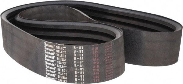 Value Collection - Section B, V-Belt - Neoprene Rubber, Classic Banded, No. B-81 - Best Tool & Supply