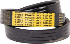 Bando - Section CX, 7/8" Wide, 227" Outside Length, V-Belt - Black, No. CX225 - Best Tool & Supply