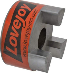 Lovejoy - 1-1/4" Max Bore Diam, Flexible Hub Coupling - 3-3/4" OD, 4-1/2" OAL, Sintered Iron - Best Tool & Supply