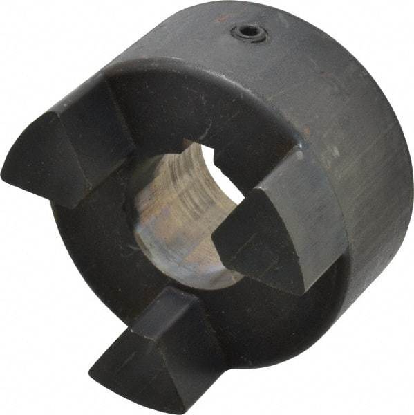 Lovejoy - 1-5/8" Max Bore Diam, Flexible Hub Coupling - 3-3/4" OD, 4-1/2" OAL, Sintered Iron - Best Tool & Supply