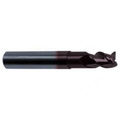 10mm Dia. - 66mm OAL - 45° Helix Firex Carbide End Mill - 3 FL - Best Tool & Supply