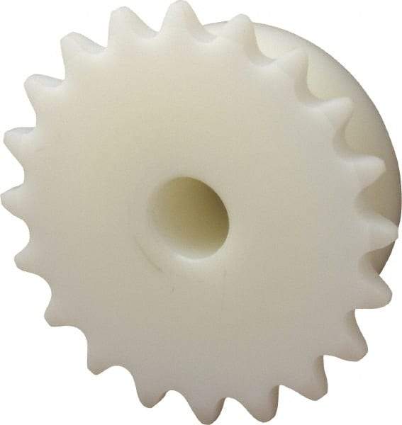 Poly Hi Solidur - 20 Teeth, 3/8" Chain Pitch, Chain Size 35, Roller Chain Sprockets - Best Tool & Supply