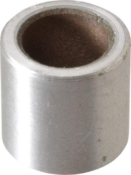 Pacific Bearing - 1/2" Inside x 3/4" Outside Diam, Aluminum Anti-Friction Sleeve Bearing - 1" OAL - Best Tool & Supply