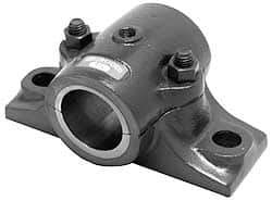 Made in USA - 7-1/2" OALSplit Bearing - Cast Iron - Best Tool & Supply