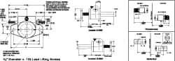 Duff-Norton - 1/2 Ton Capacity, 9" Lift Height, Upright Mechanical Screw Actuator - Top Plate - Best Tool & Supply