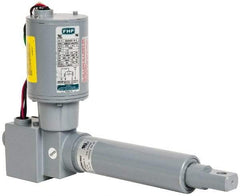 Duff-Norton - 6" Stroke Len, 25% Duty Cycle, 115 Volt, Linear Electromechanical Actuator with Limit Switch - AC Input, 0.58" per Second, 500 Lb Capacity - Best Tool & Supply