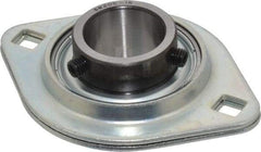 Value Collection - 3-3/4" OAL2-Bolt Flange - 1700 Lb Dyn Cap, Steel - Best Tool & Supply