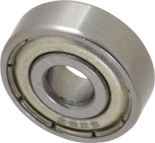 Tritan - 6mm Bore Diam, 19mm OD, Double Shield Deep Groove Radial Ball Bearing - 6mm Wide, 1 Row, Round Bore, 200 Lb Static Capacity, 530 Lb Dynamic Capacity - Best Tool & Supply