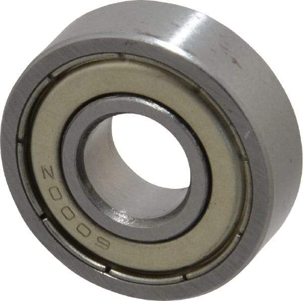 Tritan - 10mm Bore Diam, 26mm OD, Double Seal Deep Groove Radial Ball Bearing - 8mm Wide, 1 Row, Round Bore, 440 Lb Static Capacity, 1,030 Lb Dynamic Capacity - Best Tool & Supply