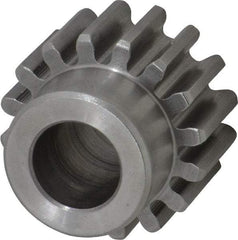 Browning - 12 Pitch, 1.333" Pitch Diam, 16 Tooth Spur Gear - 5/8" Bore Diam, 1-1/16" Hub Diam, Steel - Best Tool & Supply