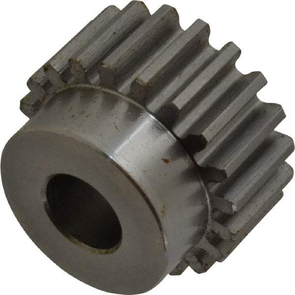 Browning - 12 Pitch, 1.667" Pitch Diam, 20 Tooth Spur Gear - 5/8" Bore Diam, 1-13/32" Hub Diam, Steel - Best Tool & Supply