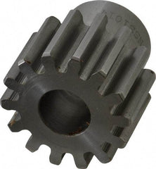 Browning - 10 Pitch, 1.4" Pitch Diam, 14 Tooth Spur Gear - 5/8" Bore Diam, 1-7/64" Hub Diam, Steel - Best Tool & Supply