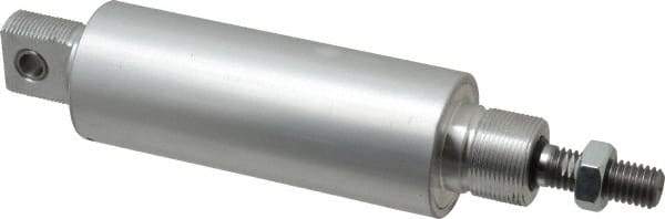 ARO/Ingersoll-Rand - 2" Stroke x 1-1/2" Bore Double Acting Air Cylinder - 1/4 Port, 1/2-13 Rod Thread - Best Tool & Supply