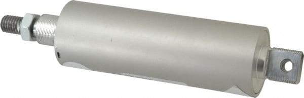 ARO/Ingersoll-Rand - 4" Stroke x 2" Bore Double Acting Air Cylinder - 1/4 Port, 5/8-11 Rod Thread - Best Tool & Supply